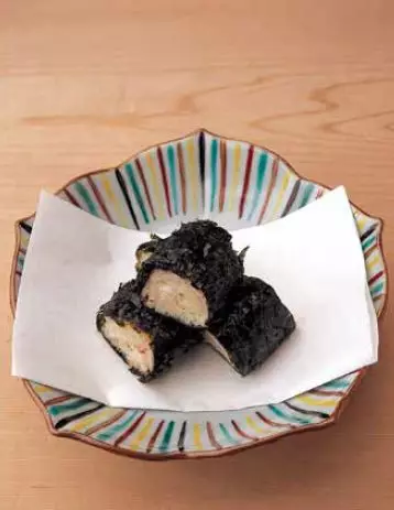 油炸紫菜包山芋